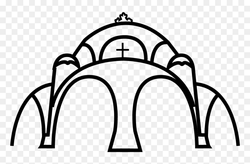 Arch, HD Png Download - church icon png