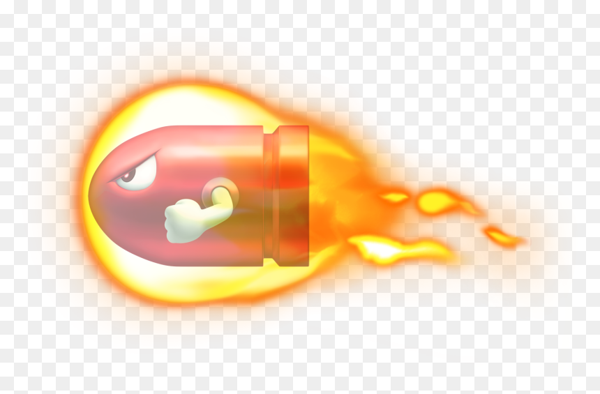 Nintendo Fanon Wiki - Plastic, HD Png Download - bullet bill png