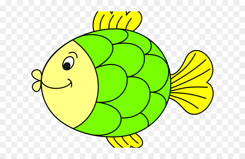 Original Clipart Colour Fish, HD Png Download - cartoon fish png