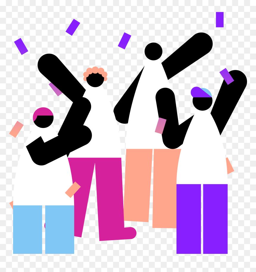 Clip Art, HD Png Download - confetti falling png