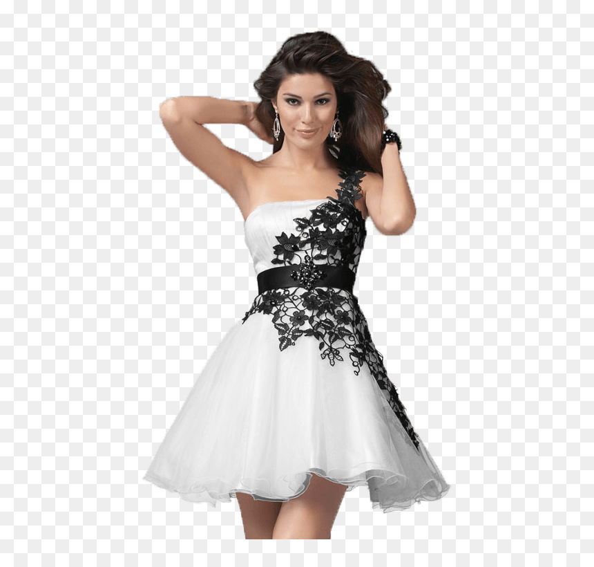 Modelos De Vestidos Curtos De Festa - Prom Dress Old Fashion, HD Png Download - modelos png
