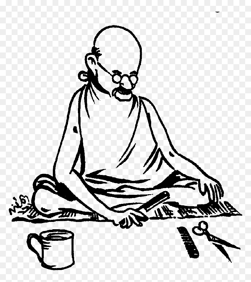 Download Banner Free Library Funny Alien At Getdrawings - Gandhi Gif Transparent, HD Png Download - hair clippers png