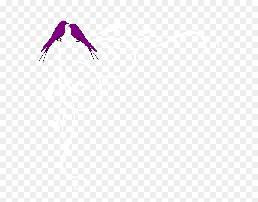 Love Birds Corner Frame Clip Art - Illustration, HD Png Download - corner frame png