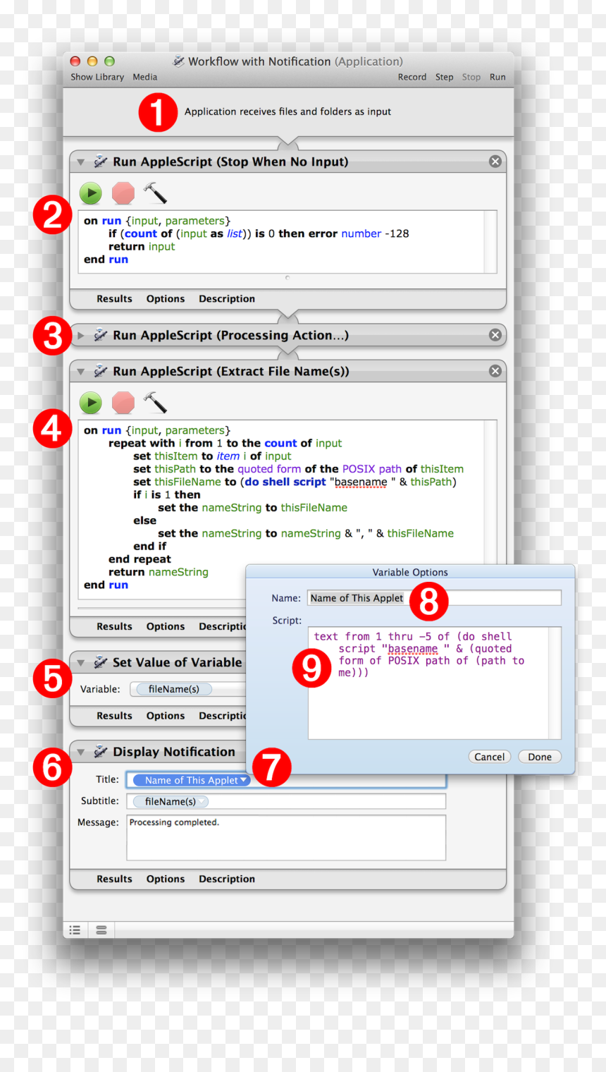 Mac Automator Notification Input, HD Png Download - notification png