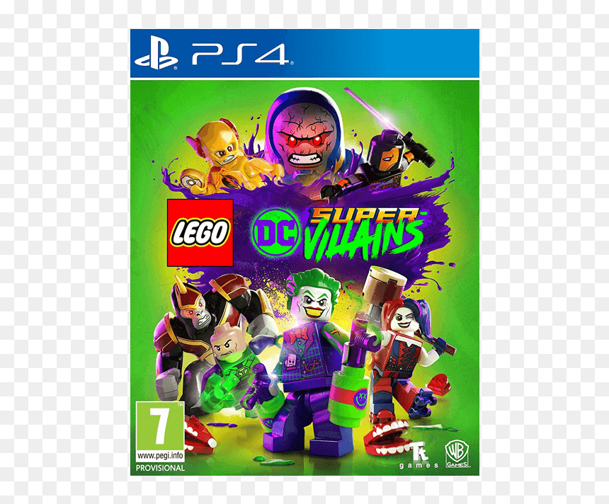 Lego Dc Villains Xbox, HD Png Download - villain png
