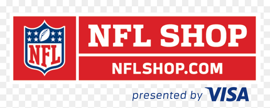 Nfl Shop Presented By Visa Logo - Nfl, HD Png Download - shop png