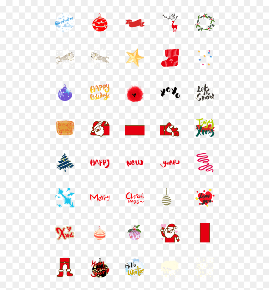 Clip Art, HD Png Download - christmas emoji png