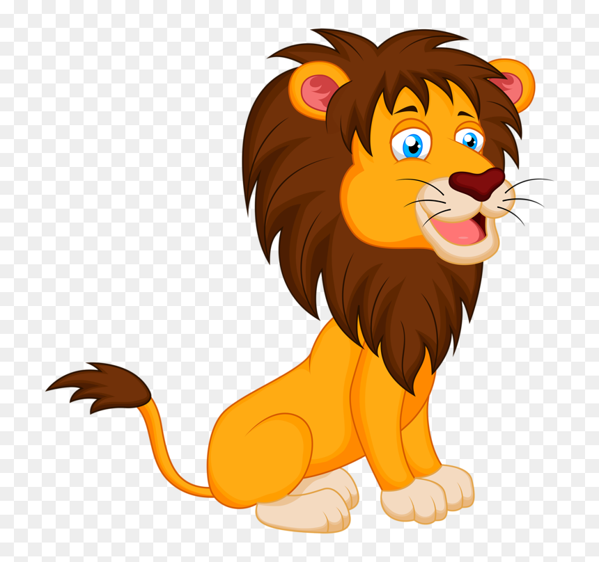 Cartoon Lion Images Png, Transparent Png - leon png