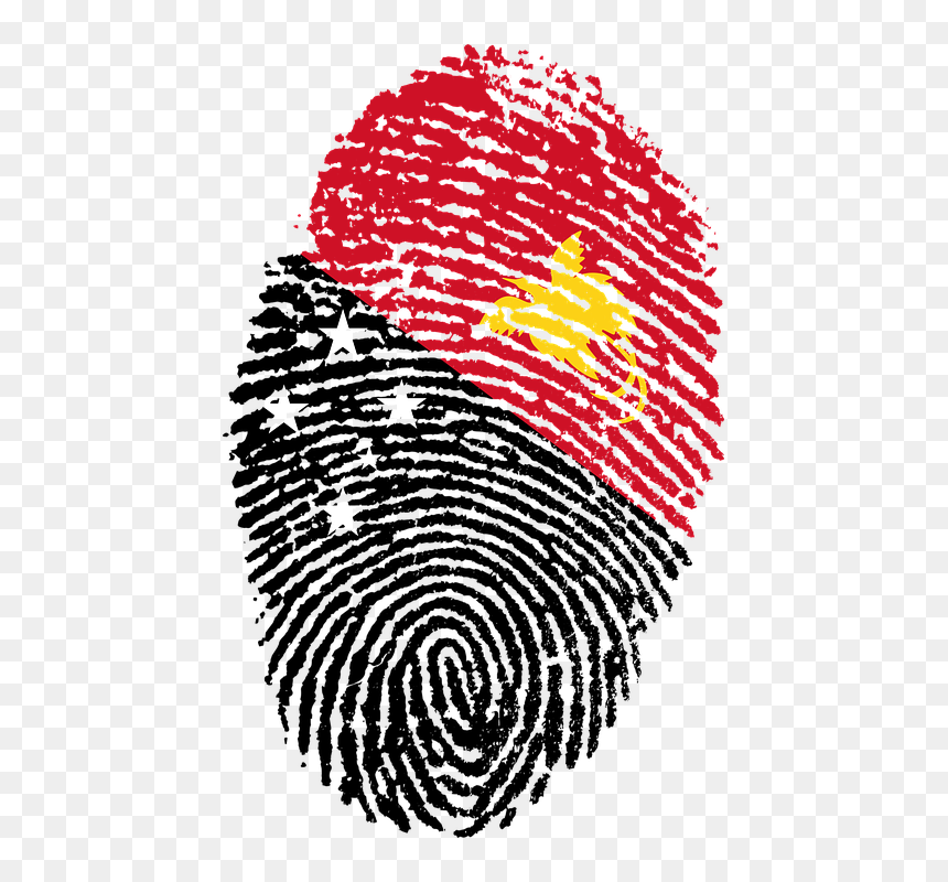 Guam Flag Fingerprint, HD Png Download - finger print png
