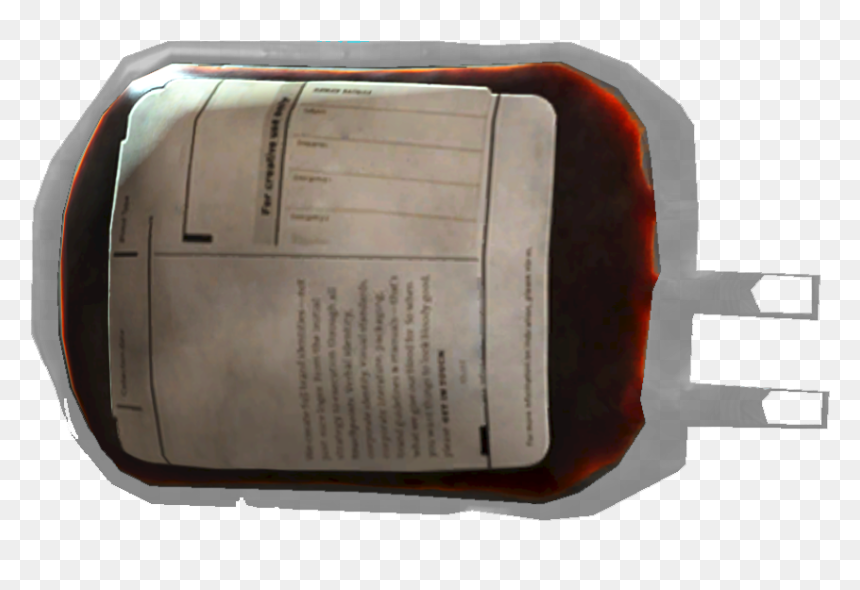 Nukapedia The Vault - Poche De Sang Png, Transparent Png - spit png