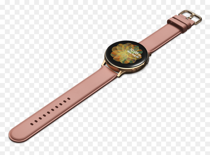 Samsung Galaxy Note 10 Plus & Buds, HD Png Download - gold watch png