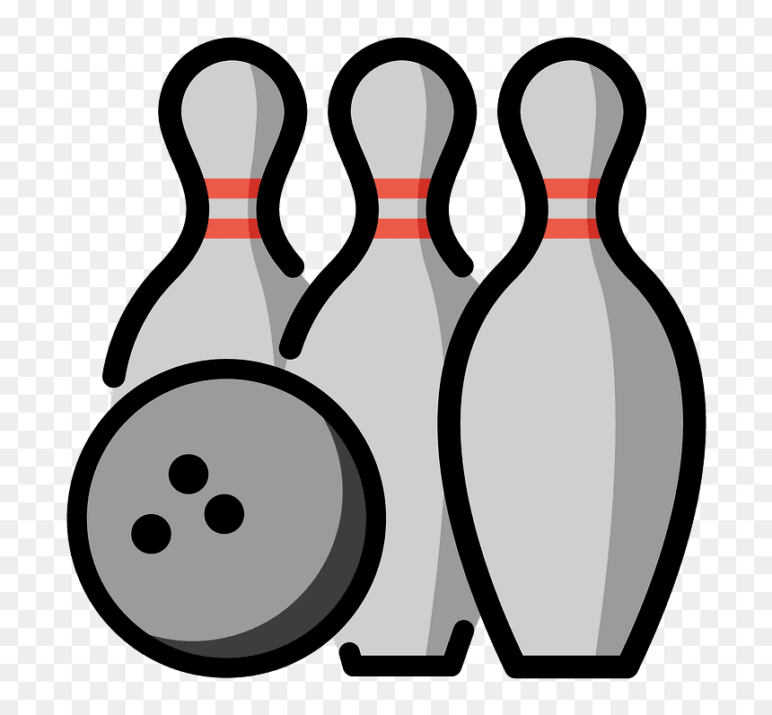 Bowling Emoji Clipart - 中華そば うめや, HD Png Download - bowling clipart png