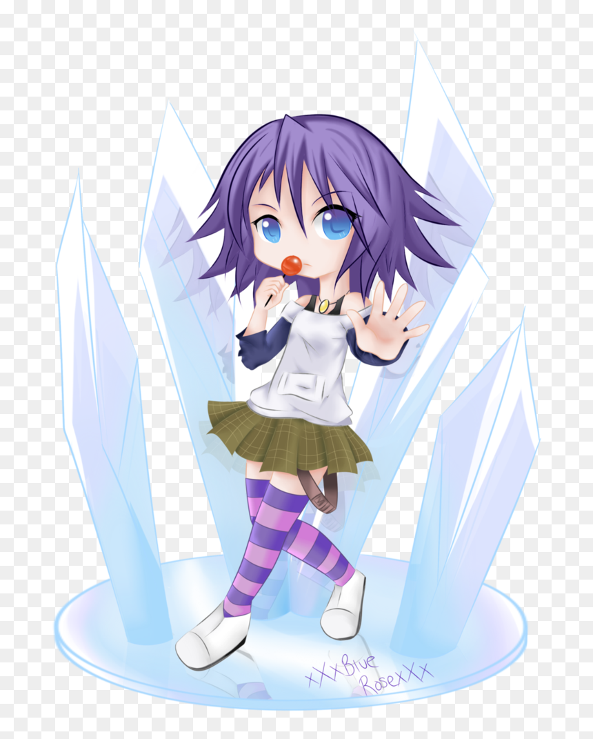 Rosario Vampire Anime, Vampire Images, Kawaii Chibi, - Anime Chibi Rosario Vampire, HD Png Download - rosario png