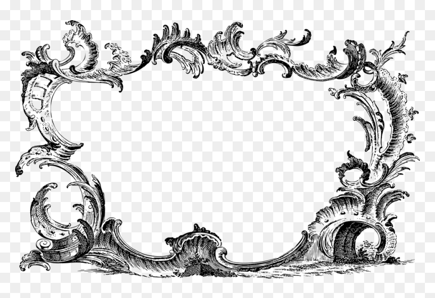 Illustration, HD Png Download - vintage frame vector png