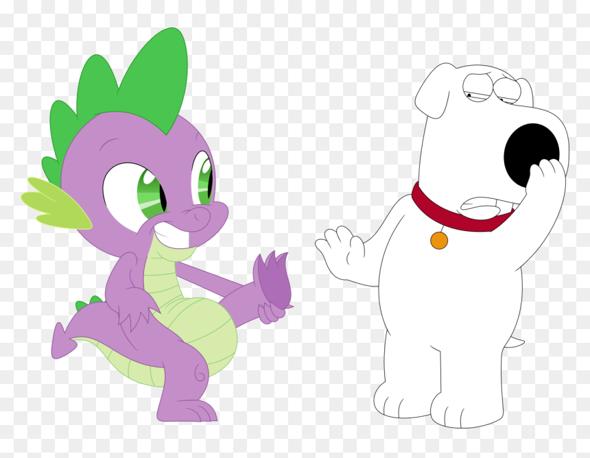 Artist Porygon Brian Griffin Claws Crossover Dog Png - Family Guy Brian Feet, Transparent Png - my little pony birthday png