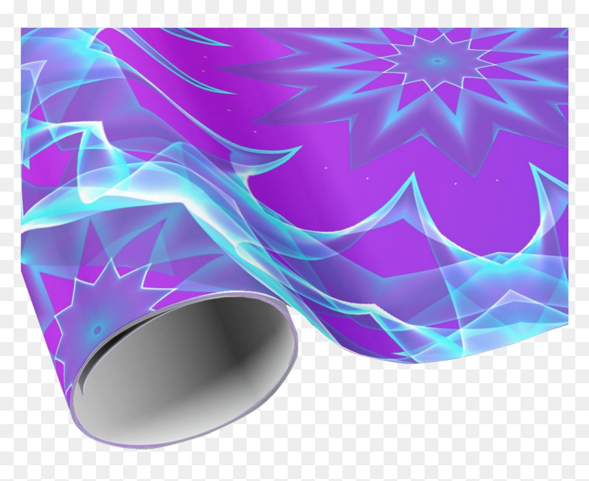 Psychedelic Stars, Abstract Violet Purple Glow, HD Png Download - purple glow png