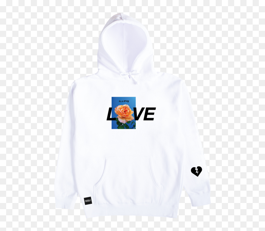 Hoodie, HD Png Download - white hoodie png