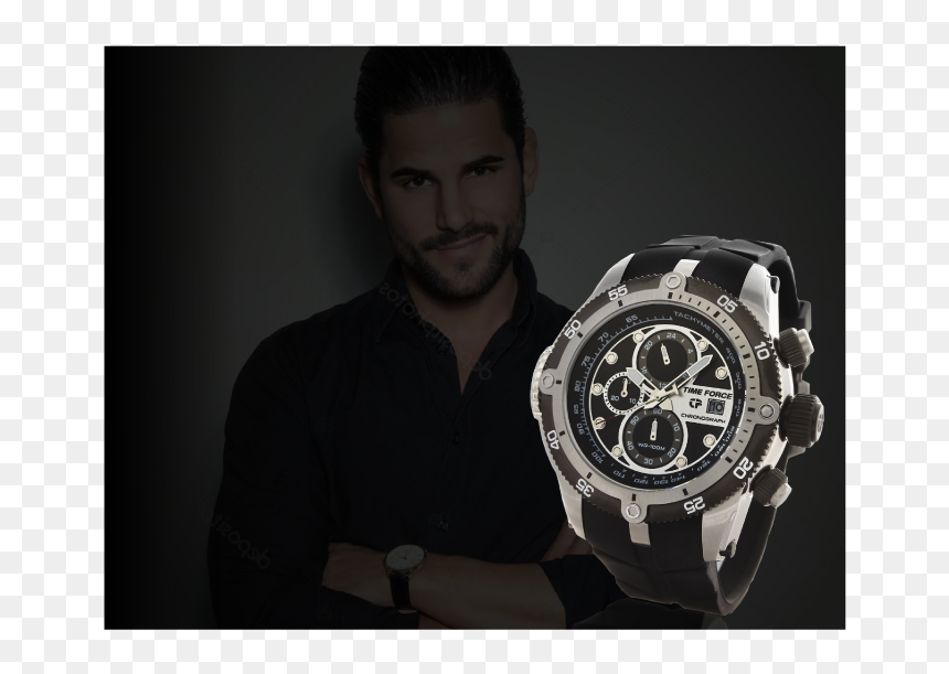 Analog Watch, HD Png Download - mujer png