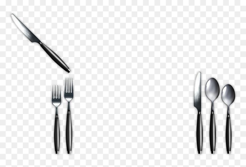 Claret Flatware Fiesta Clipart , Png Download - Cutlery, Transparent Png - silverware png