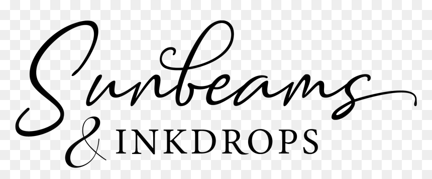 Sunbeams And Ink Drops - Calligraphy, HD Png Download - sunbeams png