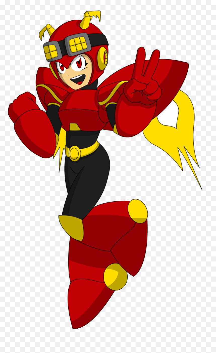 Beetle Lady Megaman, HD Png Download - lady png