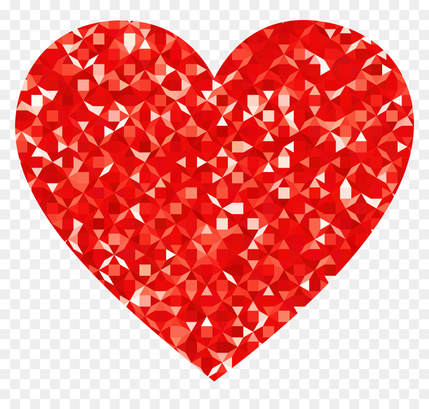 Ruby Gemstone Heart Clip Arts - Valentine's Day Wine Pairing Poster, HD Png Download - gemstone png