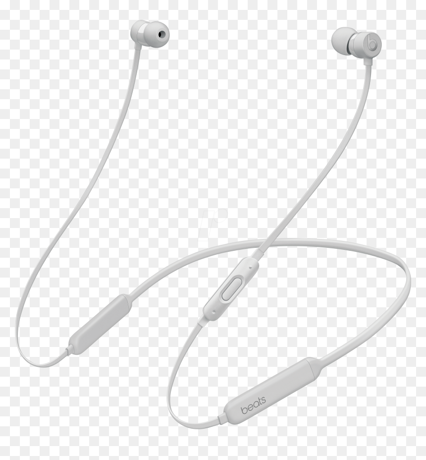 Beats Wireless Earbuds Silver , Png Download - Beats X, Transparent Png - earbuds png