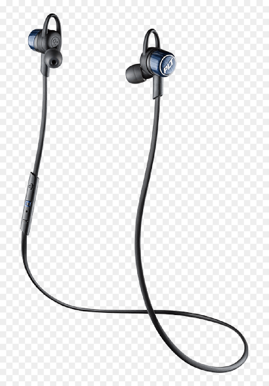 Plantronics Backbeat Go 3 Wireless Earbuds Cobalt Blue - Plantronics Go 3, HD Png Download - earbuds png
