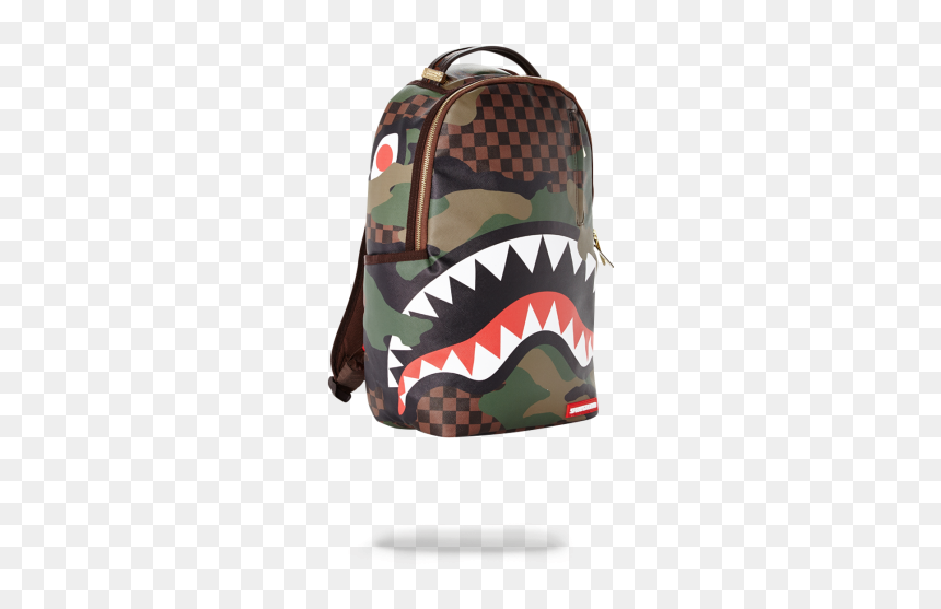Sprayground Shark In Paris, HD Png Download - checkered png