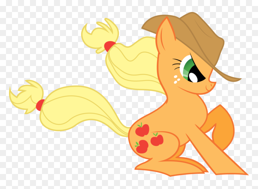 Applejack My Little Pony - Cartoon, HD Png Download - my little pony birthday png