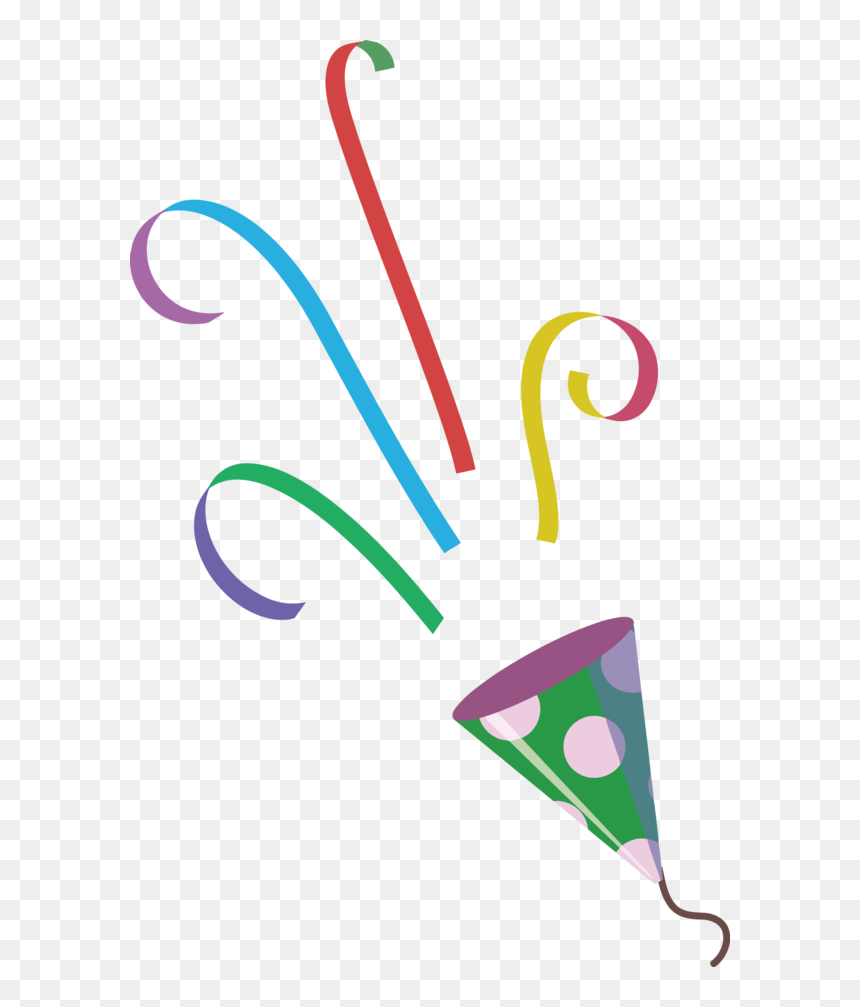 Transparent New Year Font Line Logo For New Year Party, HD Png Download - party banner png