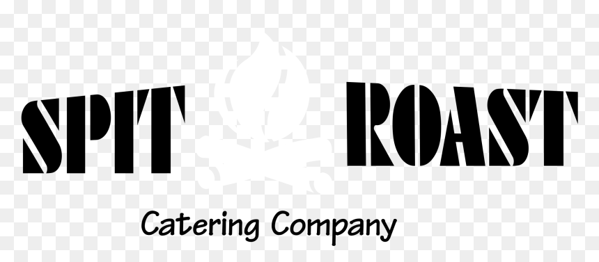 Spit Roast Catering Co Logo Black And White - Financial Literacy, HD Png Download - spit png