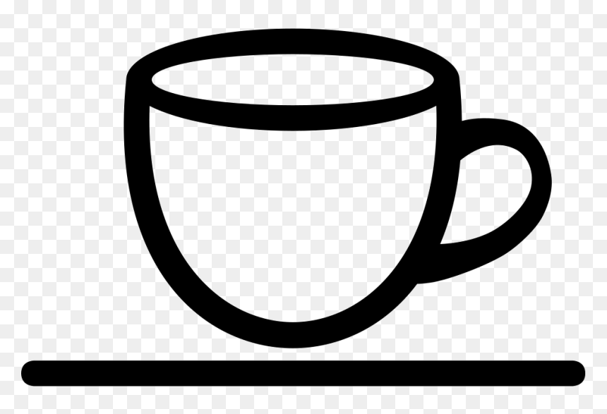 Coffee Shop Interface Symbol Of A Cup Comments - Cup Clipart Black And White Png, Transparent Png - shop png