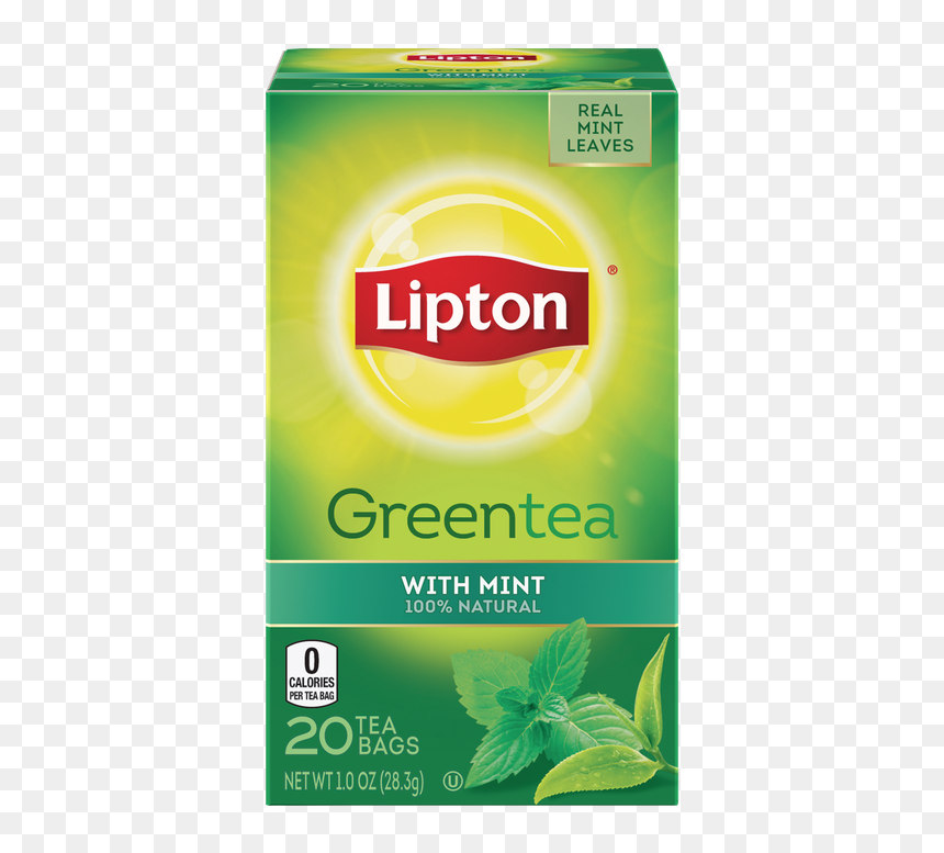 Green Tea Mandarin Orange Lipton Tea Bag - Honey Lemon Tea Brands, HD Png Download - tea bag png