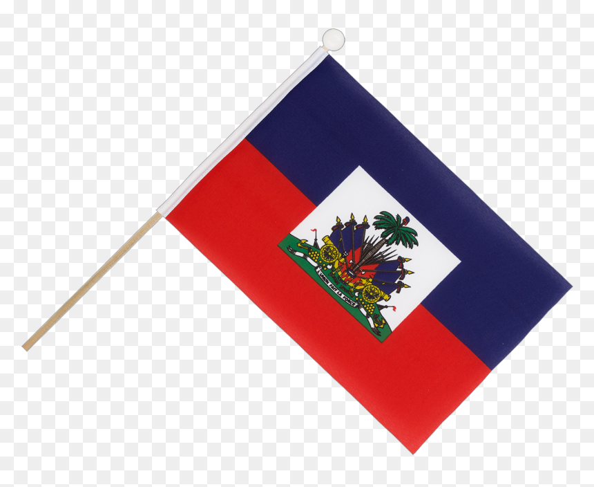 Hand Waving Flag - Flag, HD Png Download - haitian flag png