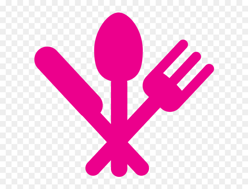 Blue Fork Png , Png Download - Food Icon Vector Png, Transparent Png - silverware png