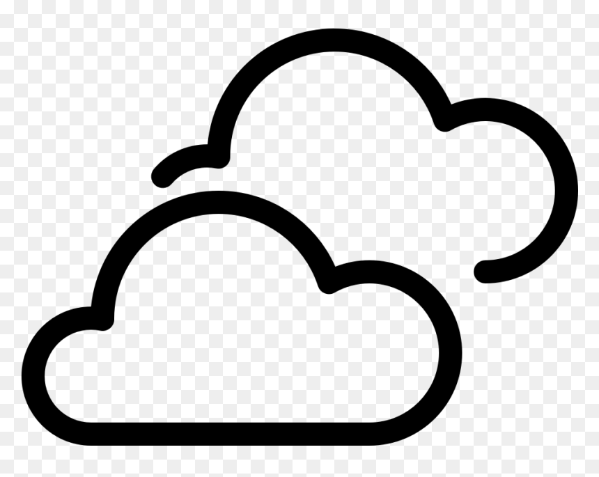 Weather Cloudy Heavy Weather Cloudy Heavy Weather Cloudy - Heart, HD Png Download - cloudy png