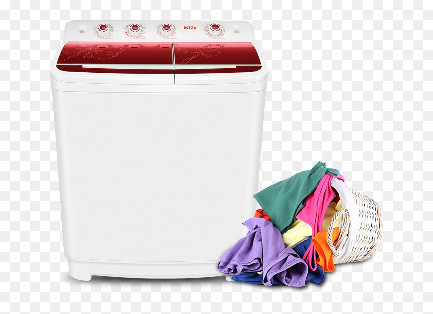 Get Washing Easier With Intex Wmsa85gr - Clothes Png Washing Machine Images Png, Transparent Png - washing machine png