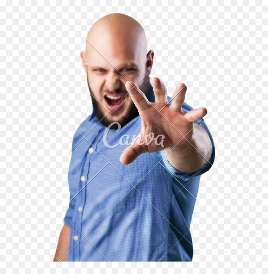 Thumb Image - Shout, HD Png Download - angry person png