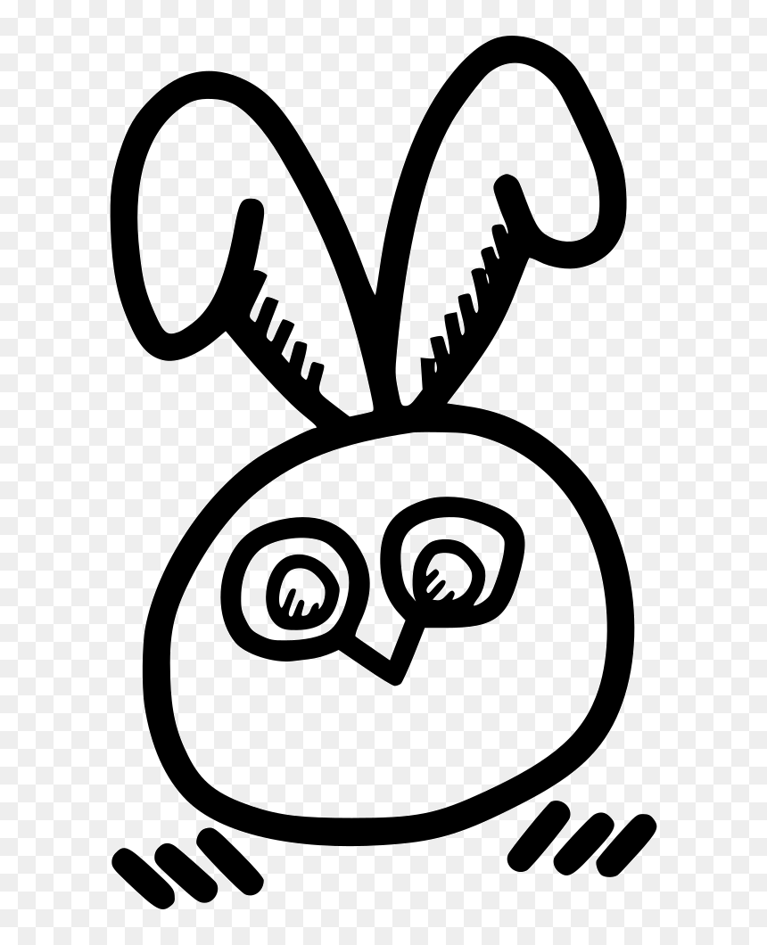 Owl Bunny Rabbit Ears - Clip Art, HD Png Download - ears png