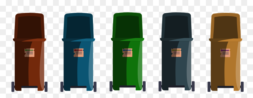 Tachos De Reciclaje Png, Transparent Png - recycle bin png