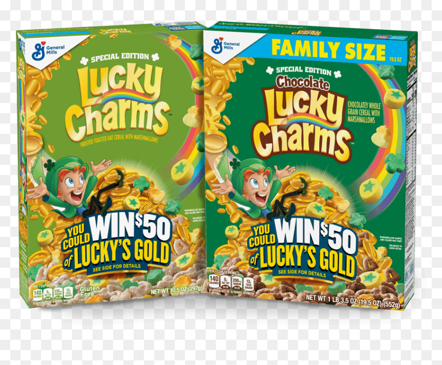 Special Edition Chocolate Lucky Charms, HD Png Download - lucky charms png