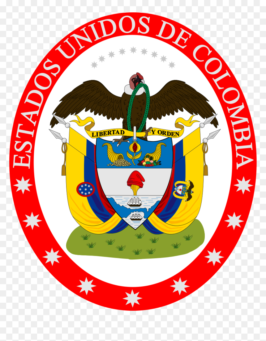 United States Of Colombia, HD Png Download - bandera de estados unidos png