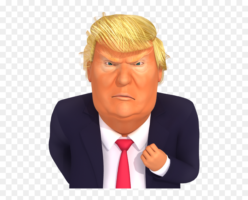 Transparent Angry Person Png - Trump Caricature Png, Png Download - angry person png