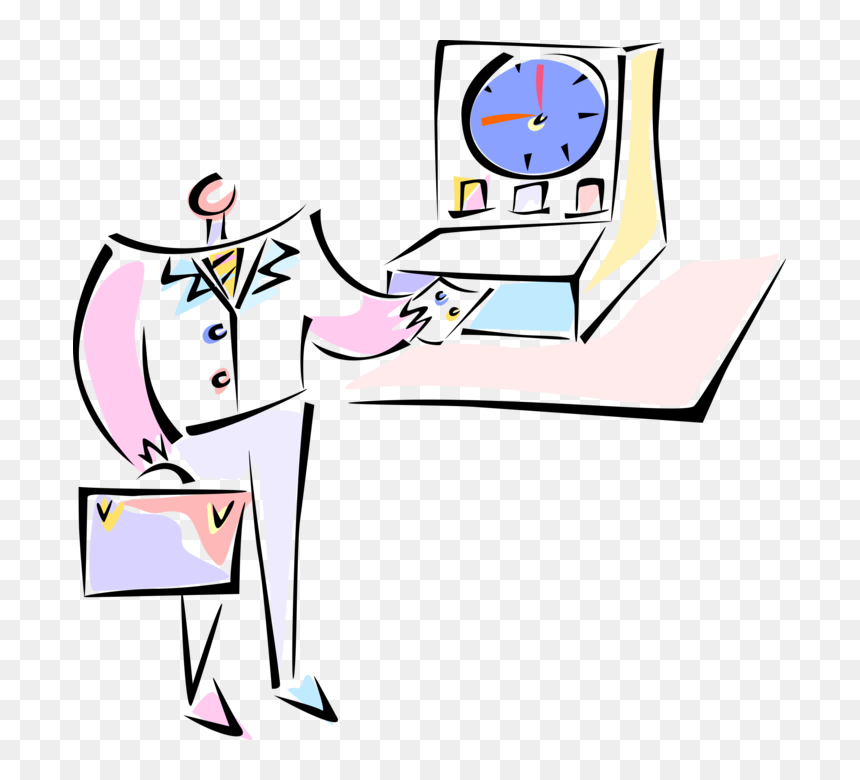 Transparent Clock Vector Png, Png Download - clock vector png