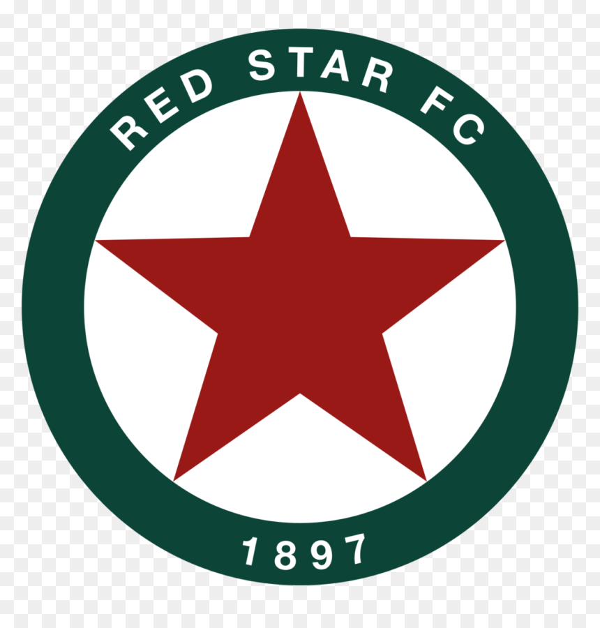 Fc Red Star Paris, HD Png Download - red stars png