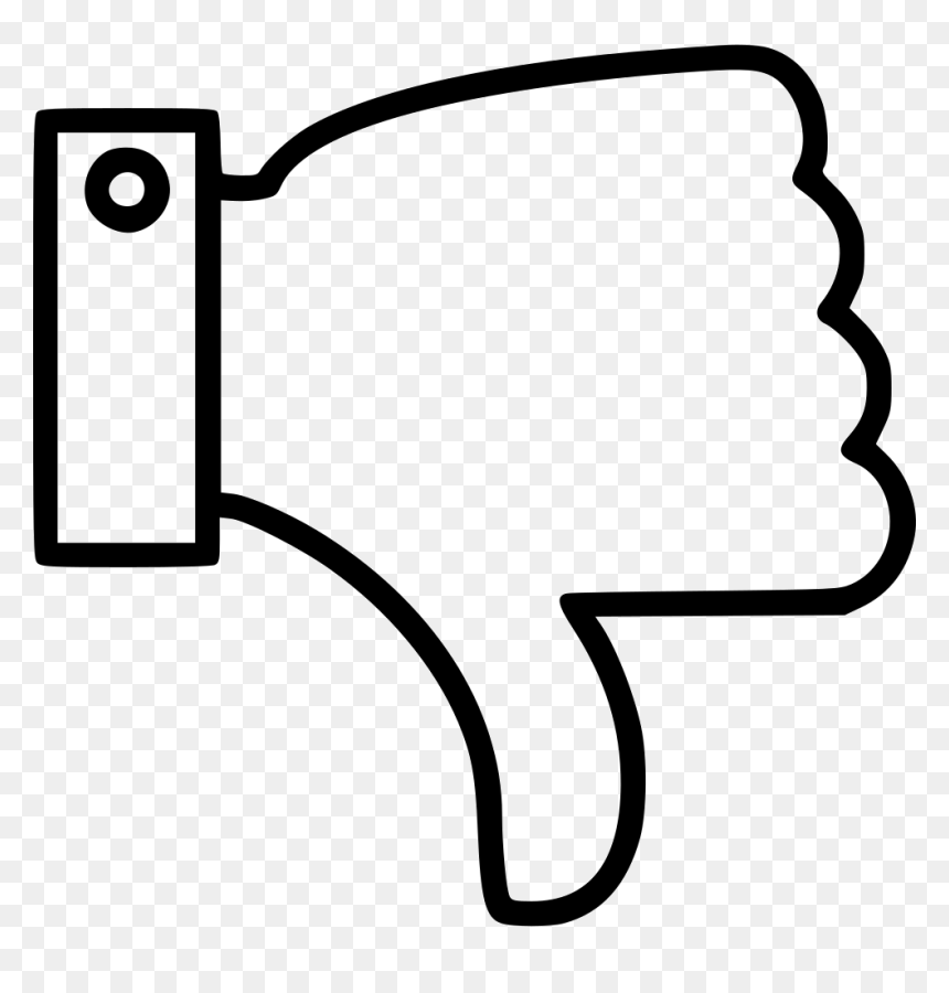 Bad Dislike Hate No Unlike - Unlike Icon, HD Png Download - dislike png