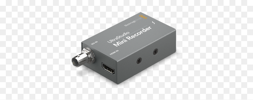 Ultrastudio Minirecorder Leftangle Rgb - Black Magic Mini Recorder, HD Png Download - recorder png