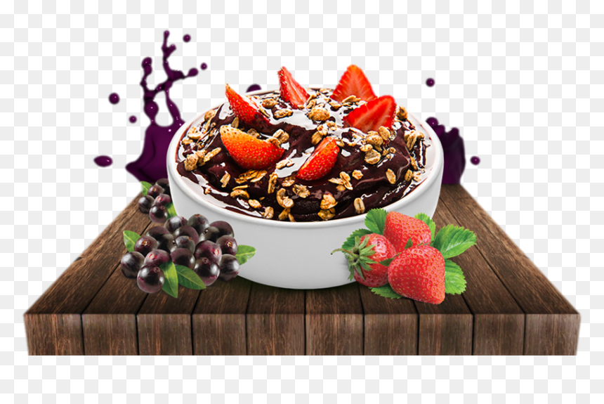 Açai Com Frutas Png , Png Download - Açai Com Banana E Morango, Transparent Png - frutas png