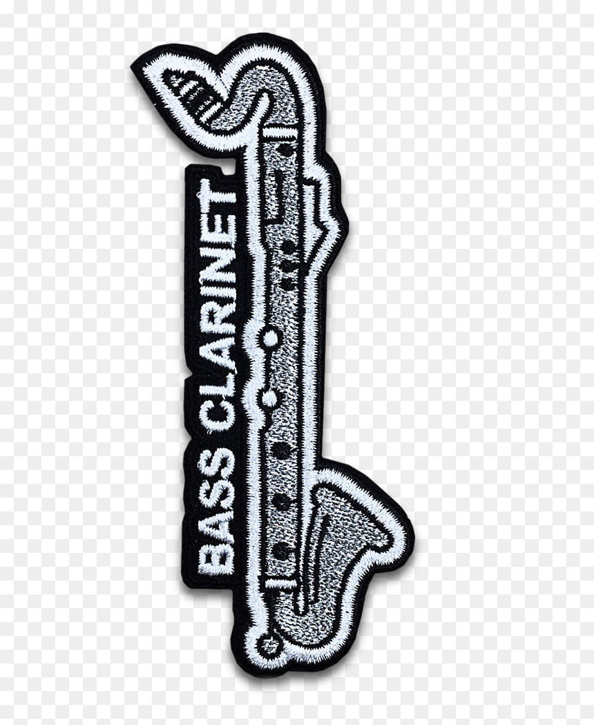 Bass Clarinet Instrument Patch - Bass Clarinet, HD Png Download - clarinet png